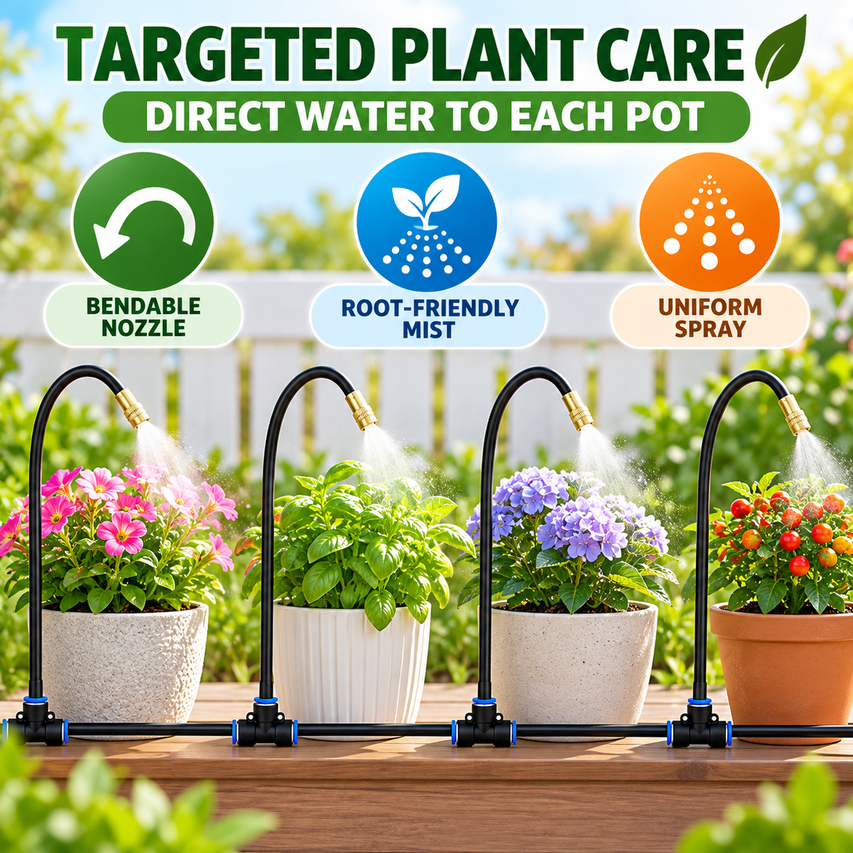 Flexible Micro Drip Watering System