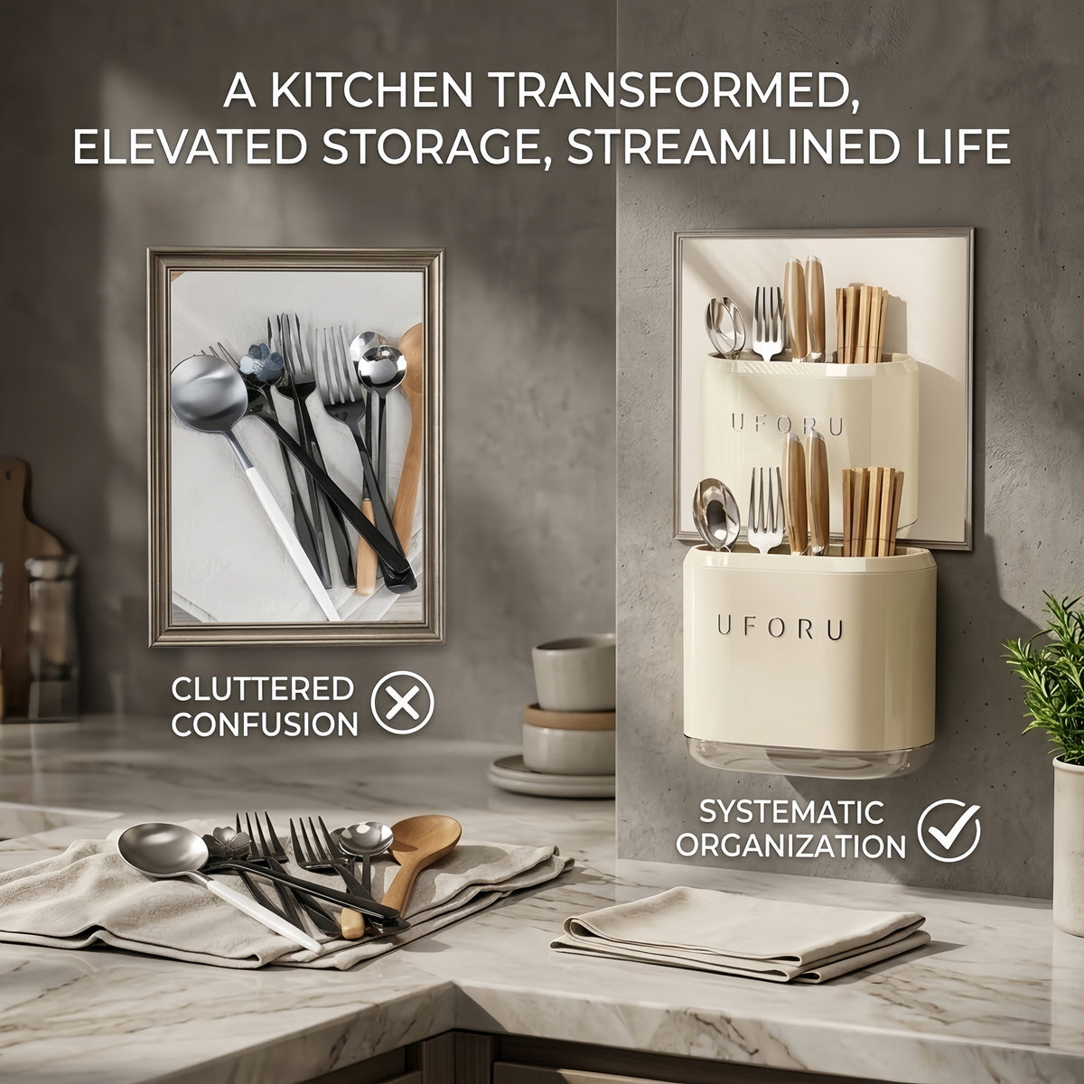 Minimalist Multi-Functional Utensil Organize