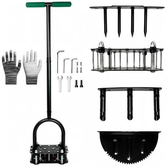 4-in-1 Manual Lawn Aerator & Edger